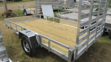 New 2025 Quality Steel and Aluminum Simplicity Utility Trailer