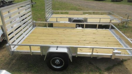 New 2025 Quality Steel and Aluminum Simplicity Utility Trailer