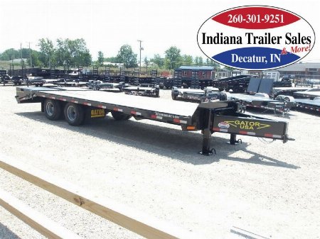 New 2024 Gatormade Trailers 102x25 20+5 Pintle 22K Deckover Trailer