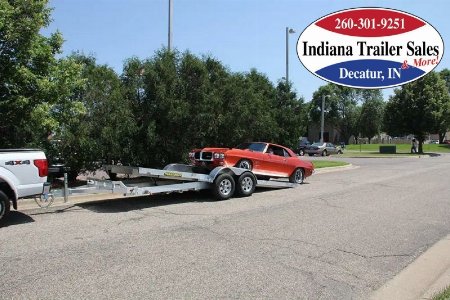 New 2025 Aluma 82x16 8216HTILT Car Hauler Trailer