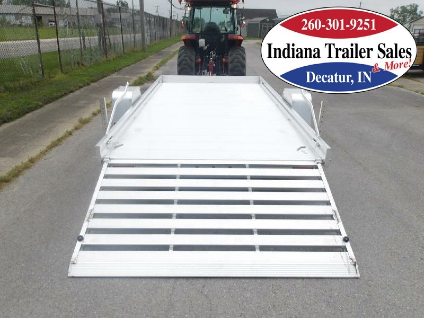 New 2025 Aluma 7814ES-A Utility Trailer