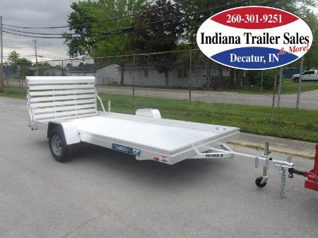 New 2025 Aluma 7814ES-A Utility Trailer