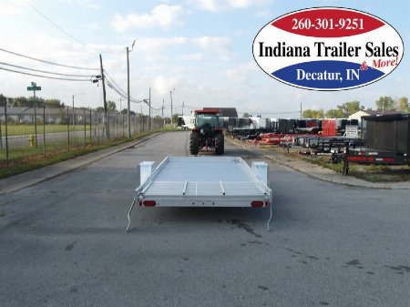 New 2025 Aluma 7814ES-A Utility Trailer