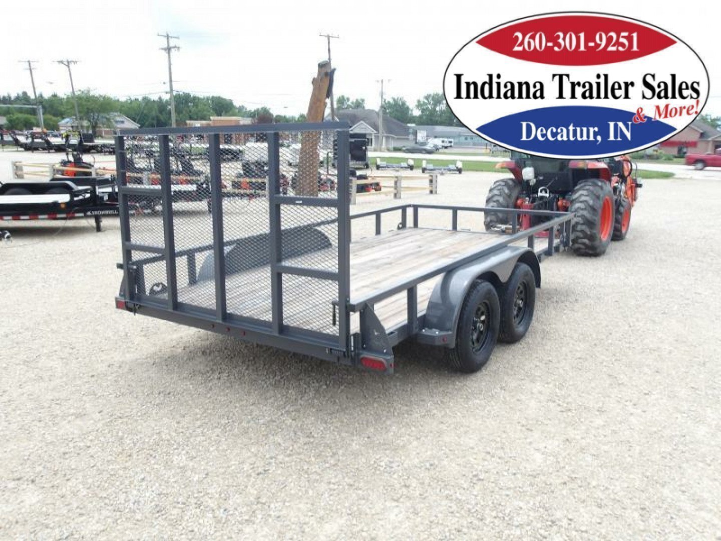 New 2024 Iron Bull 83x14 UTB8314032 Utility Trailer