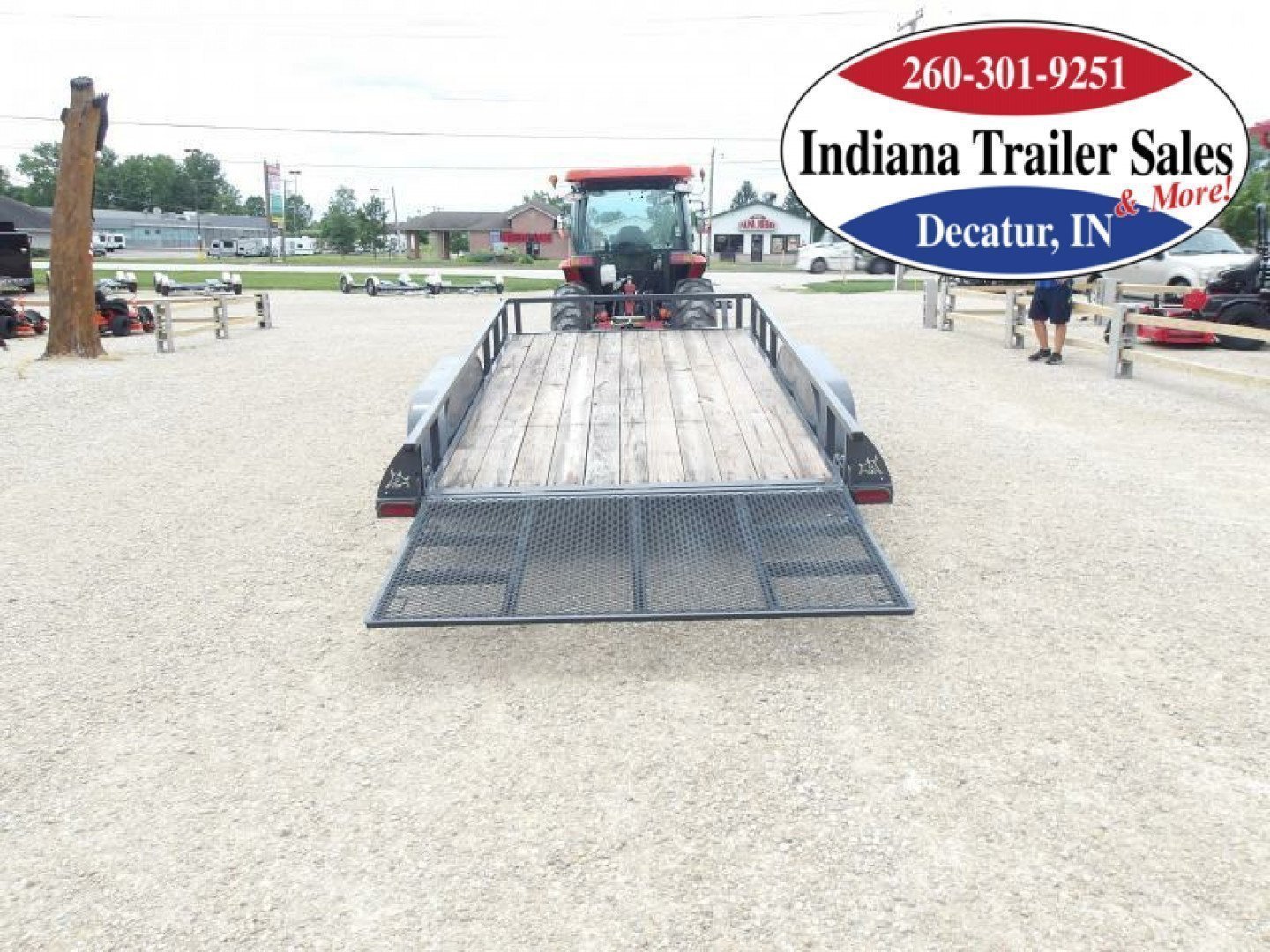 New 2024 Iron Bull 83x14 UTB8314032 Utility Trailer