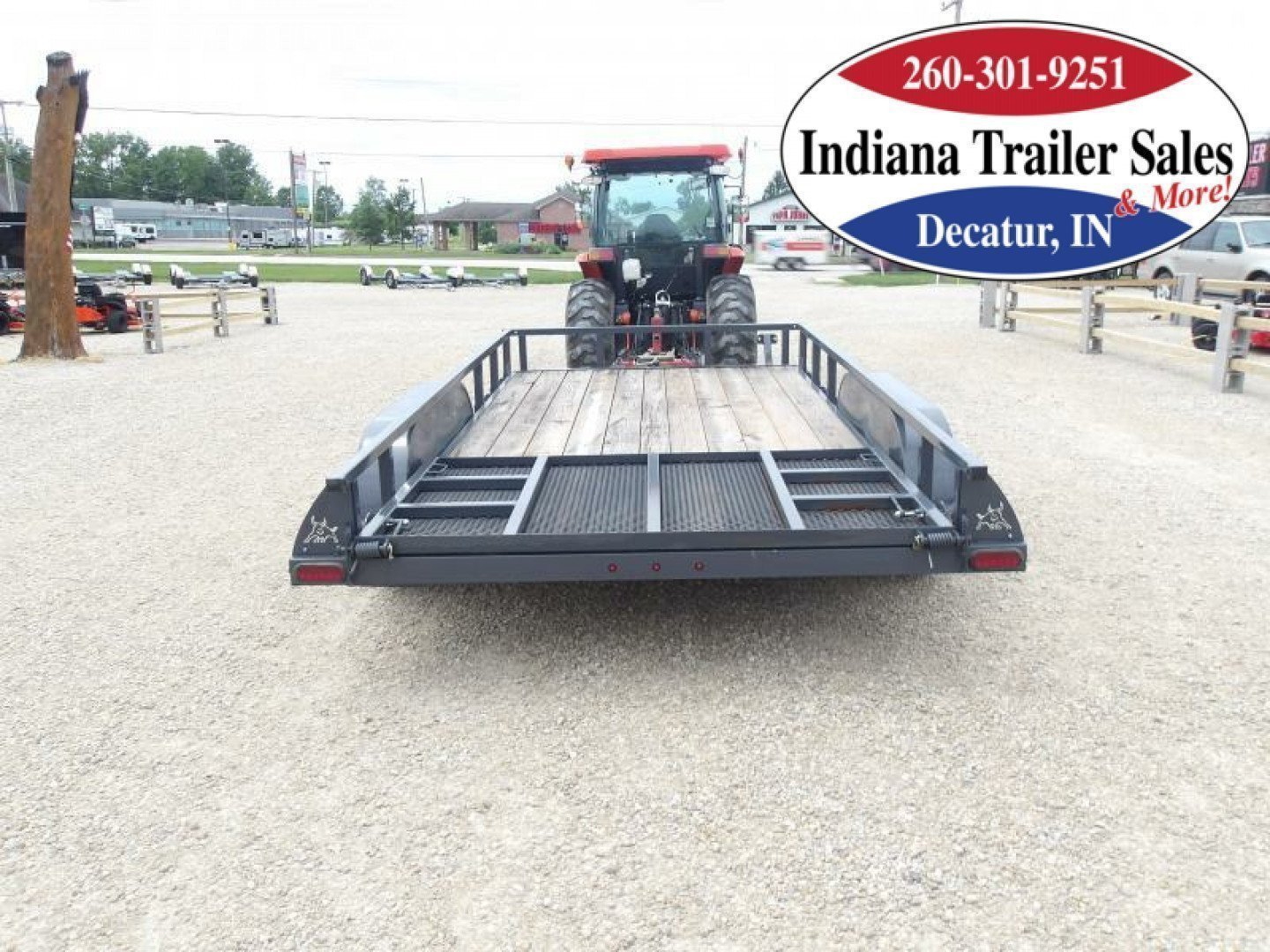 New 2024 Iron Bull 83x14 UTB8314032 Utility Trailer