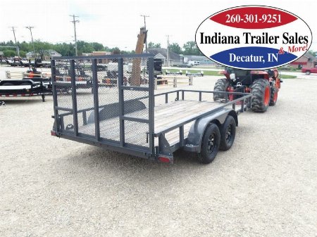 New 2024 Iron Bull 83x14 UTB8314032 Utility Trailer