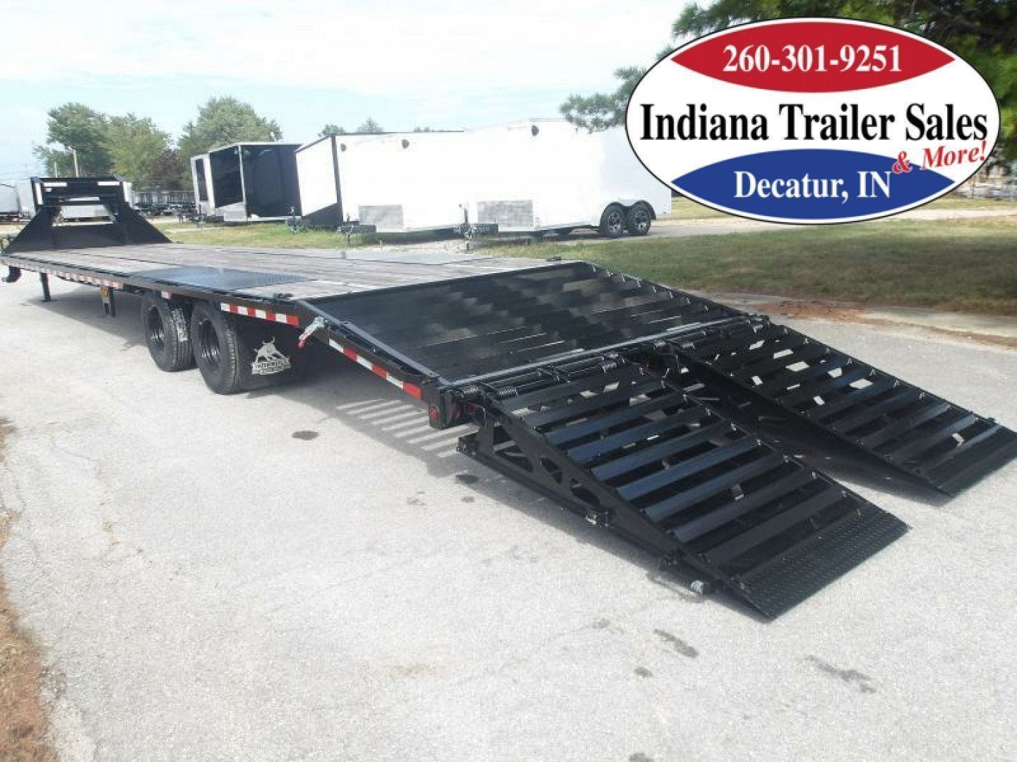 New 2024 Iron Bull 102x36 FLG0236122 Flatbed Trailer