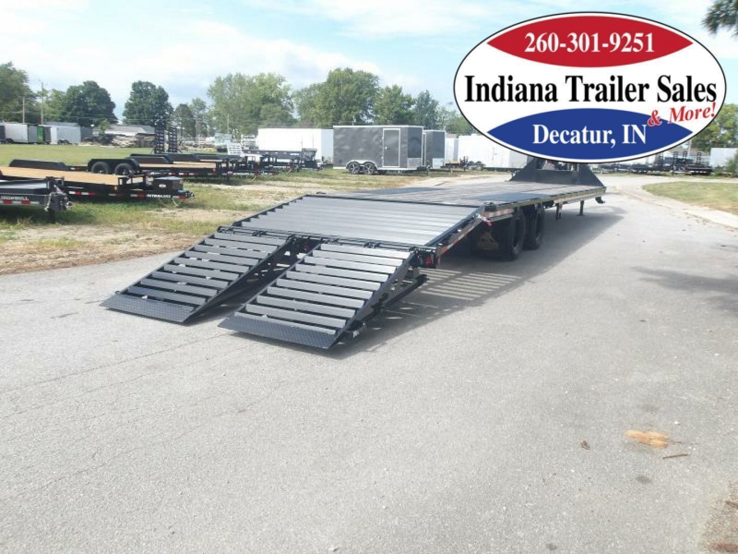 New 2024 Iron Bull 102x36 FLG0236122 Flatbed Trailer