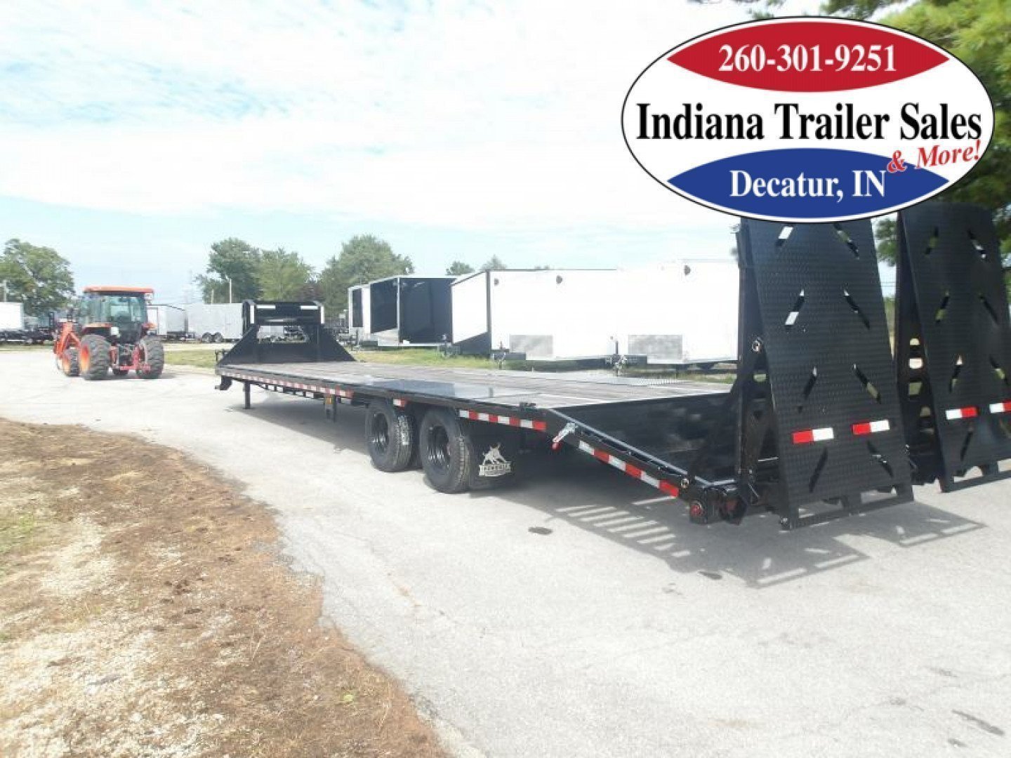 New 2024 Iron Bull 102x36 FLG0236122 Flatbed Trailer