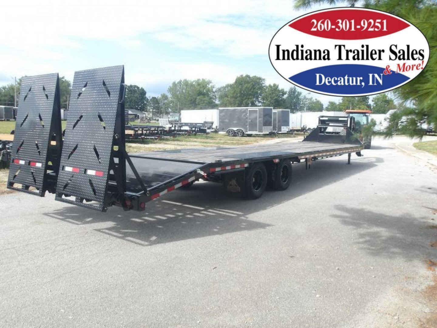 New 2024 Iron Bull 102x36 FLG0236122 Flatbed Trailer
