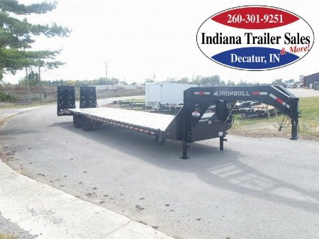 New 2024 Iron Bull 102x36 FLG0236122 Flatbed Trailer