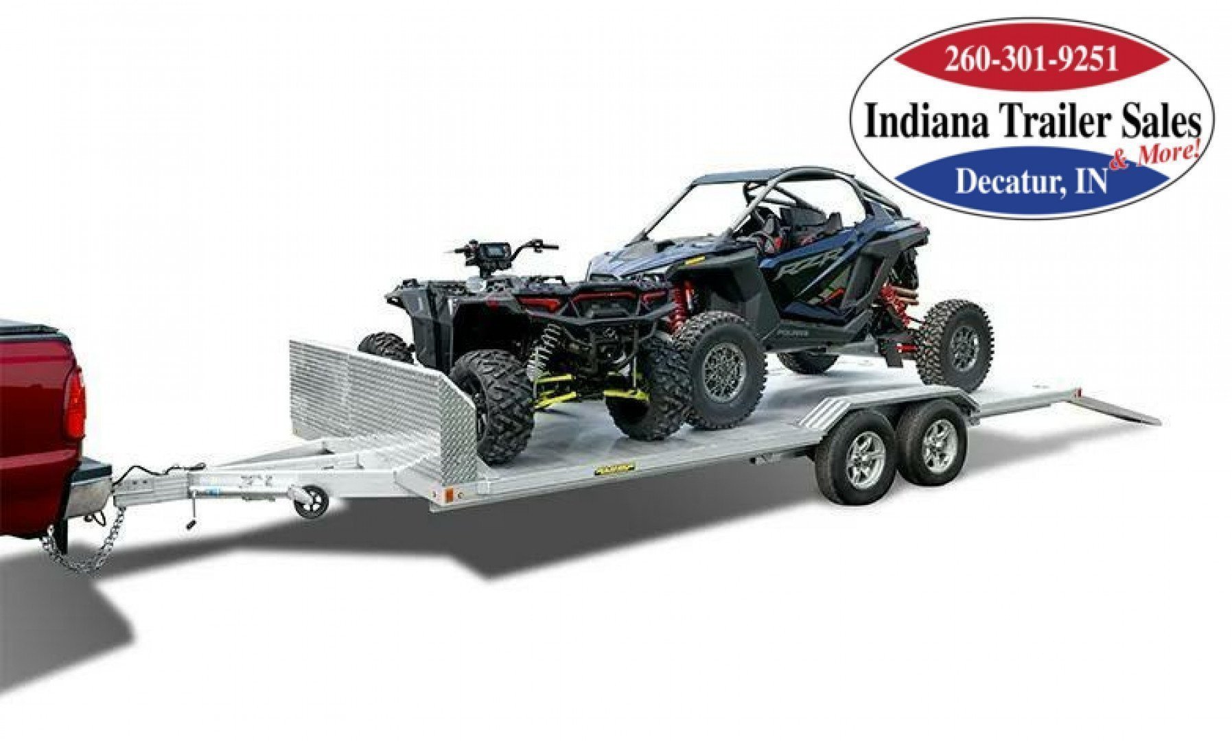 New 2025 Aluma 8x22 WB22H-TA-EL Car Hauler Trailer