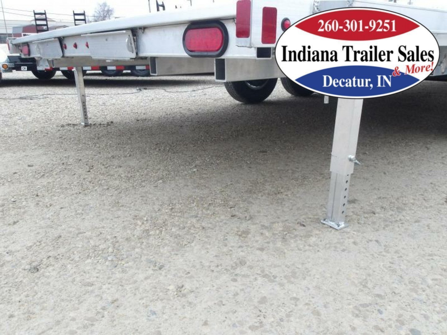 New 2025 Aluma 8x22 WB22H-TA-EL Car Hauler Trailer