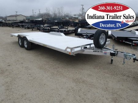 New 2025 Aluma 8x22 WB22H-TA-EL Car Hauler Trailer
