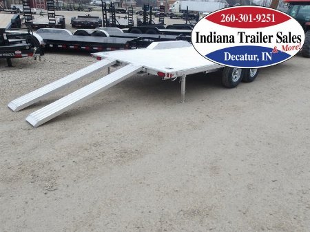New 2025 Aluma 8x22 WB22H-TA-EL Car Hauler Trailer