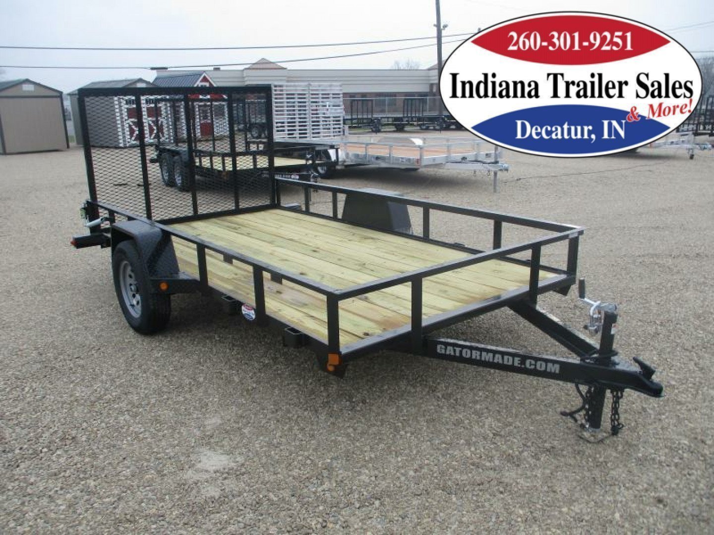 New 2024 Gatormade Trailers 6x12 Utility Trailer