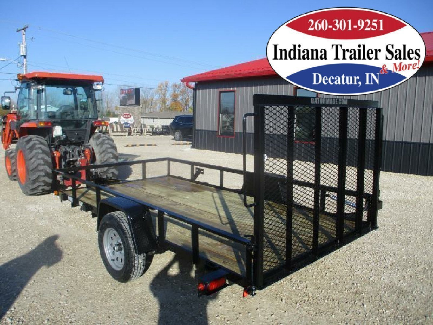 New 2024 Gatormade Trailers 6x12 Utility Trailer