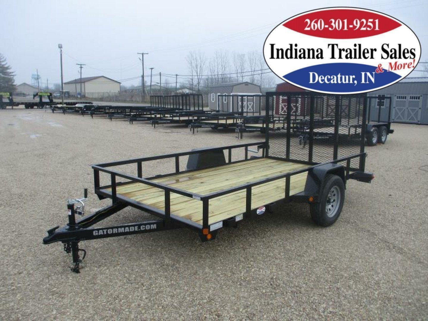 New 2024 Gatormade Trailers 6x12 Utility Trailer