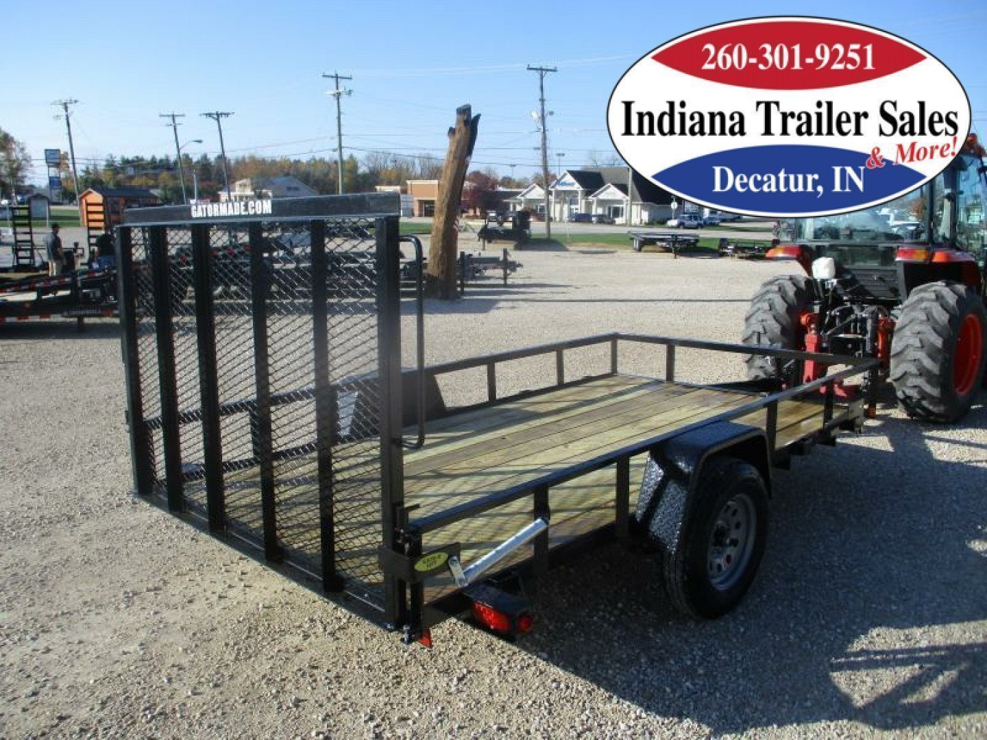 New 2024 Gatormade Trailers 6x12 Utility Trailer
