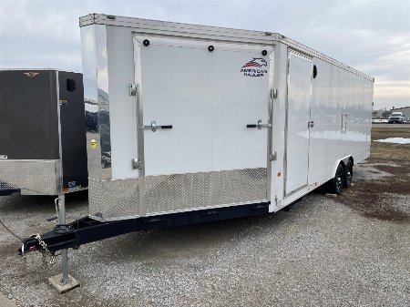 New 2023 American Hauler 24+6 Sport Hawk Auto/Snowmobile Snowmobile Trailer