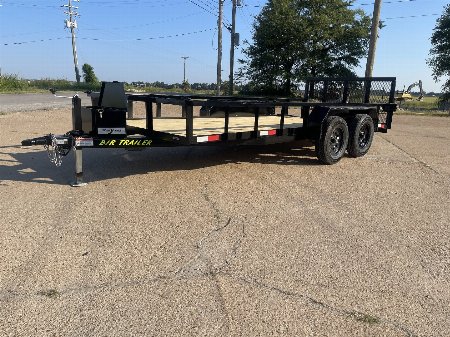 New 2025 B/R Trailers 76x16 TA (7K) Utility Trailer