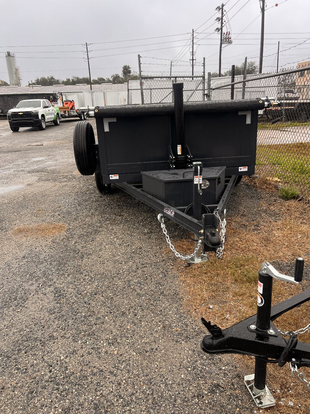 New 2025 AMP Trailers 6X10 AMP DUMP TRAILER