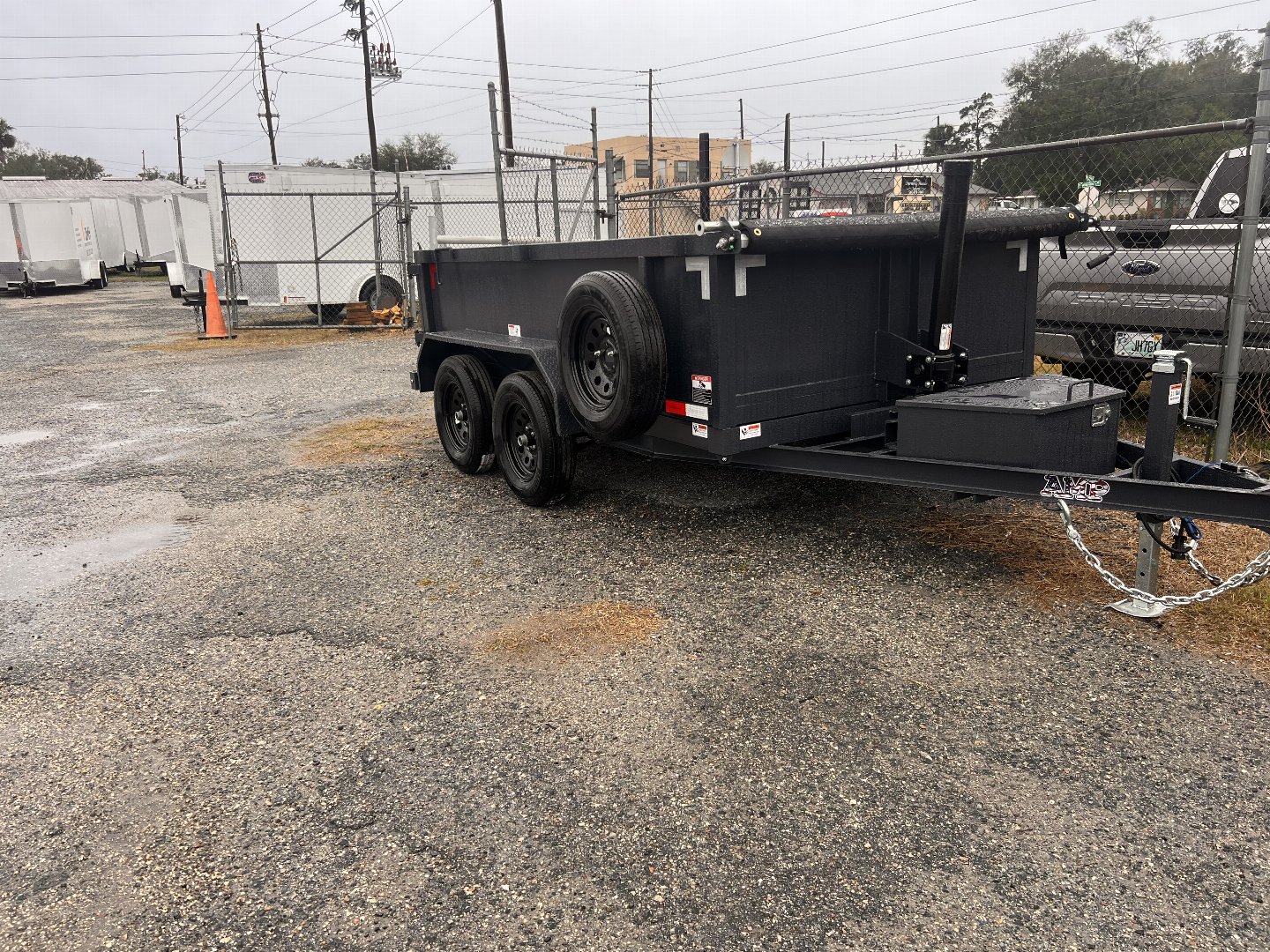 New 2025 AMP Trailers 6X10 AMP DUMP TRAILER