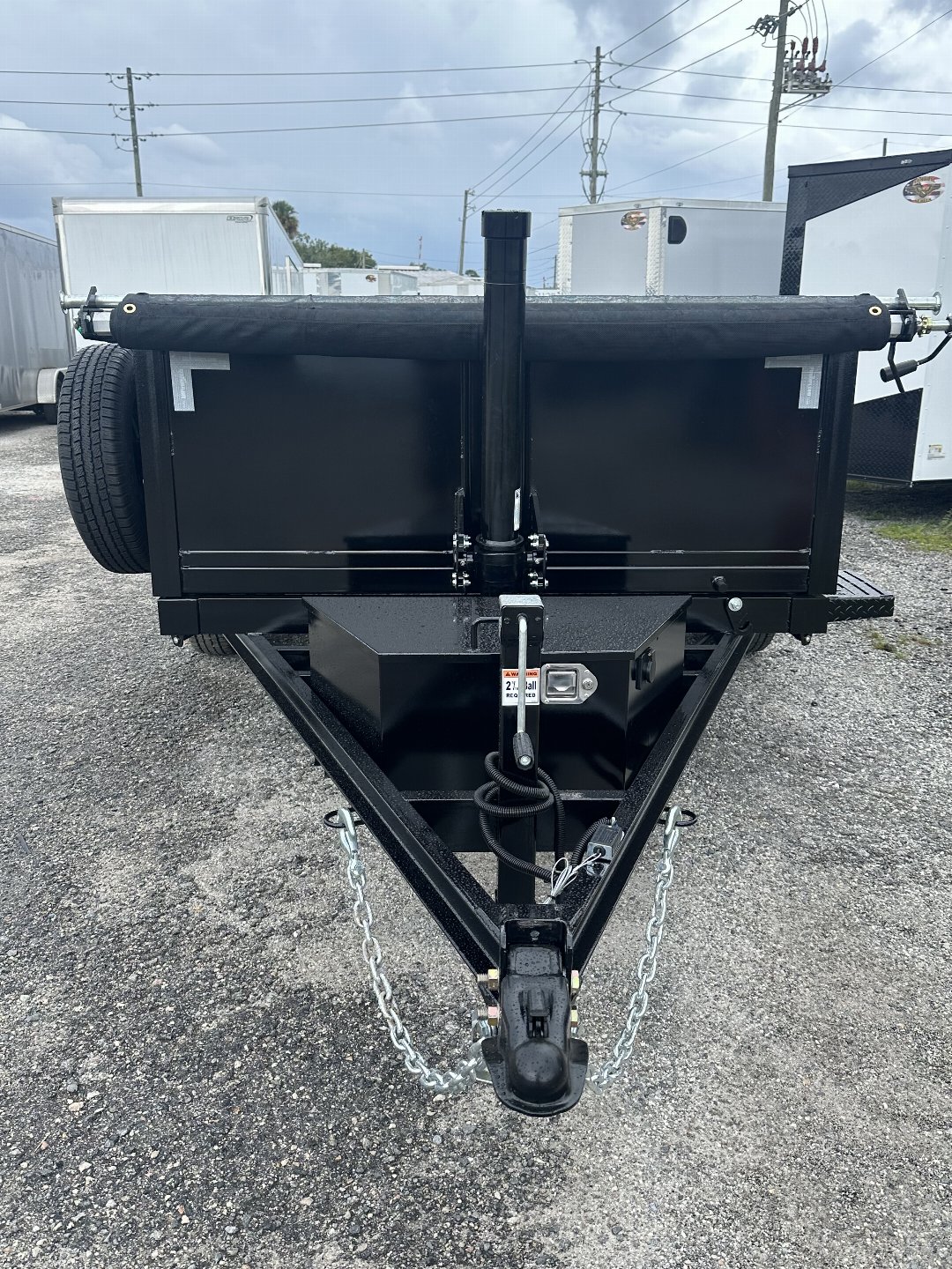 New 2025 AMP Trailers 6X10 AMP DUMP TRAILER