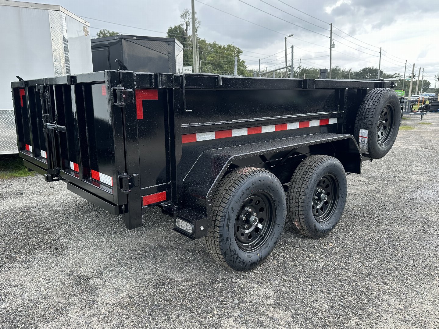 New 2025 AMP Trailers 6X10 AMP DUMP TRAILER