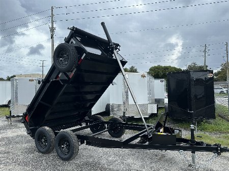 New 2025 AMP Trailers 6X10 AMP DUMP TRAILER