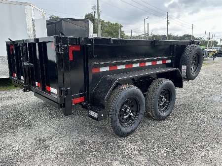 New 2025 AMP Trailers 6X10 AMP DUMP TRAILER