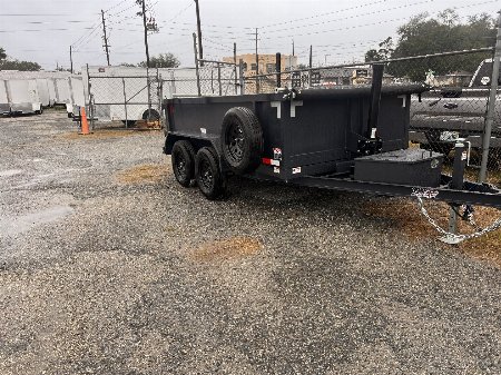 New 2025 AMP Trailers 6X10 AMP DUMP TRAILER