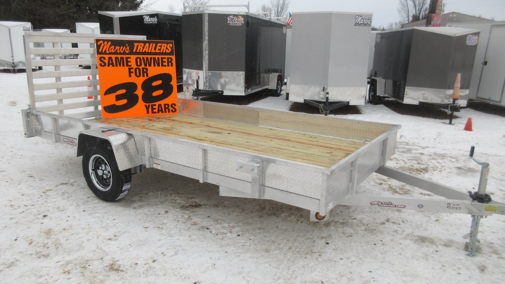 New 2025 Quality Steel and Aluminum Simplicity Utility Trailer