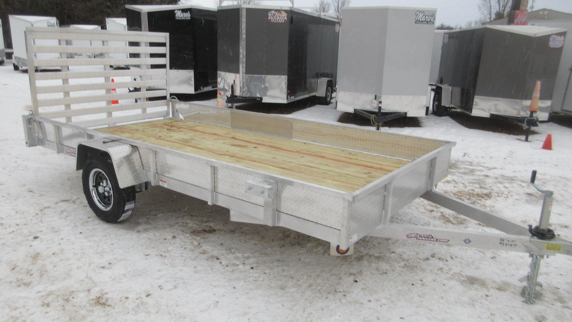 New 2025 Quality Steel and Aluminum Simplicity Utility Trailer