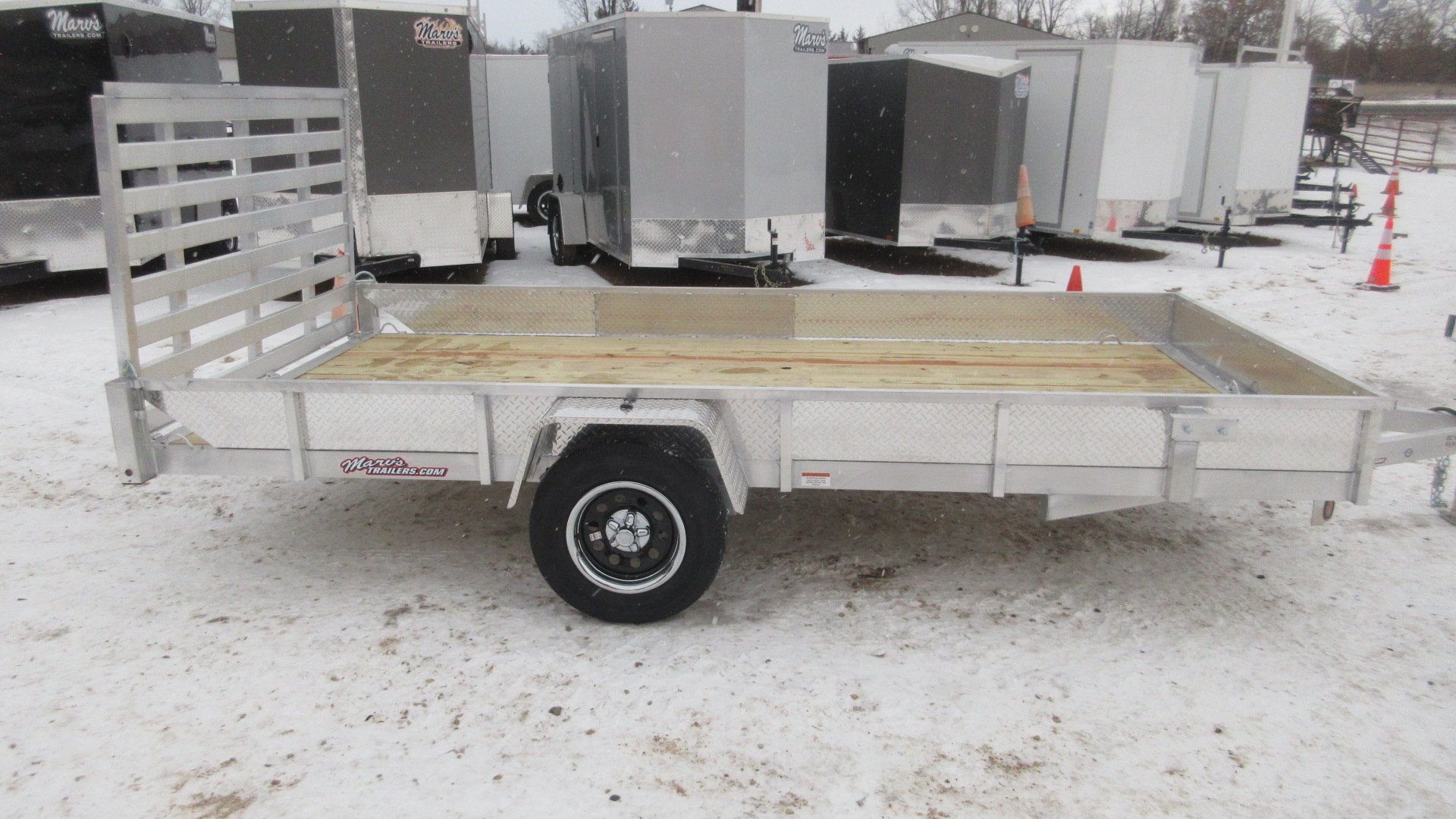 New 2025 Quality Steel and Aluminum Simplicity Utility Trailer