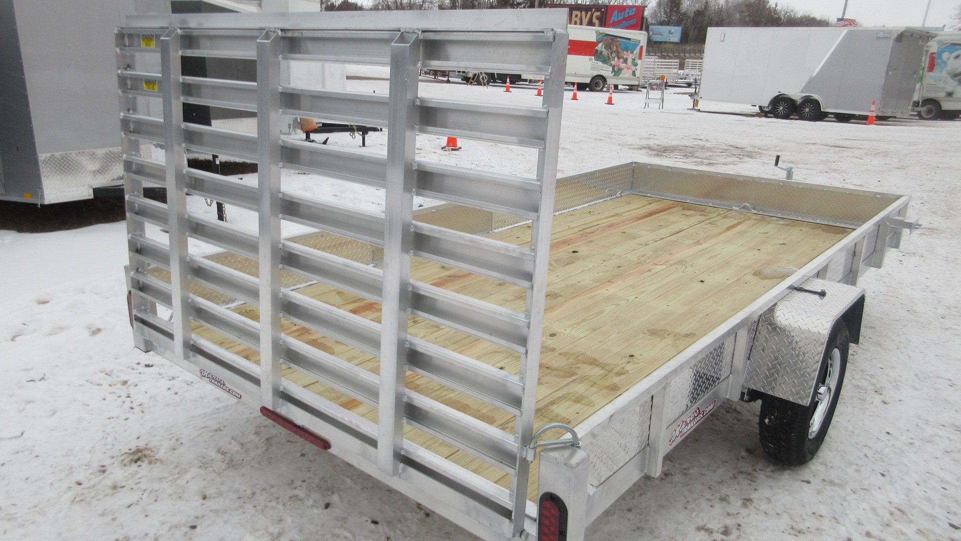 New 2025 Quality Steel and Aluminum Simplicity Utility Trailer