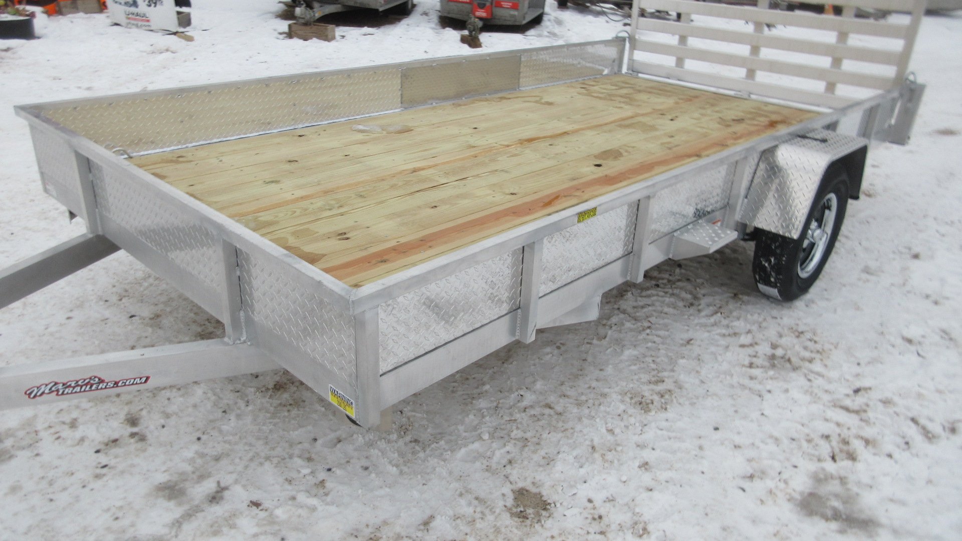 New 2025 Quality Steel and Aluminum Simplicity Utility Trailer