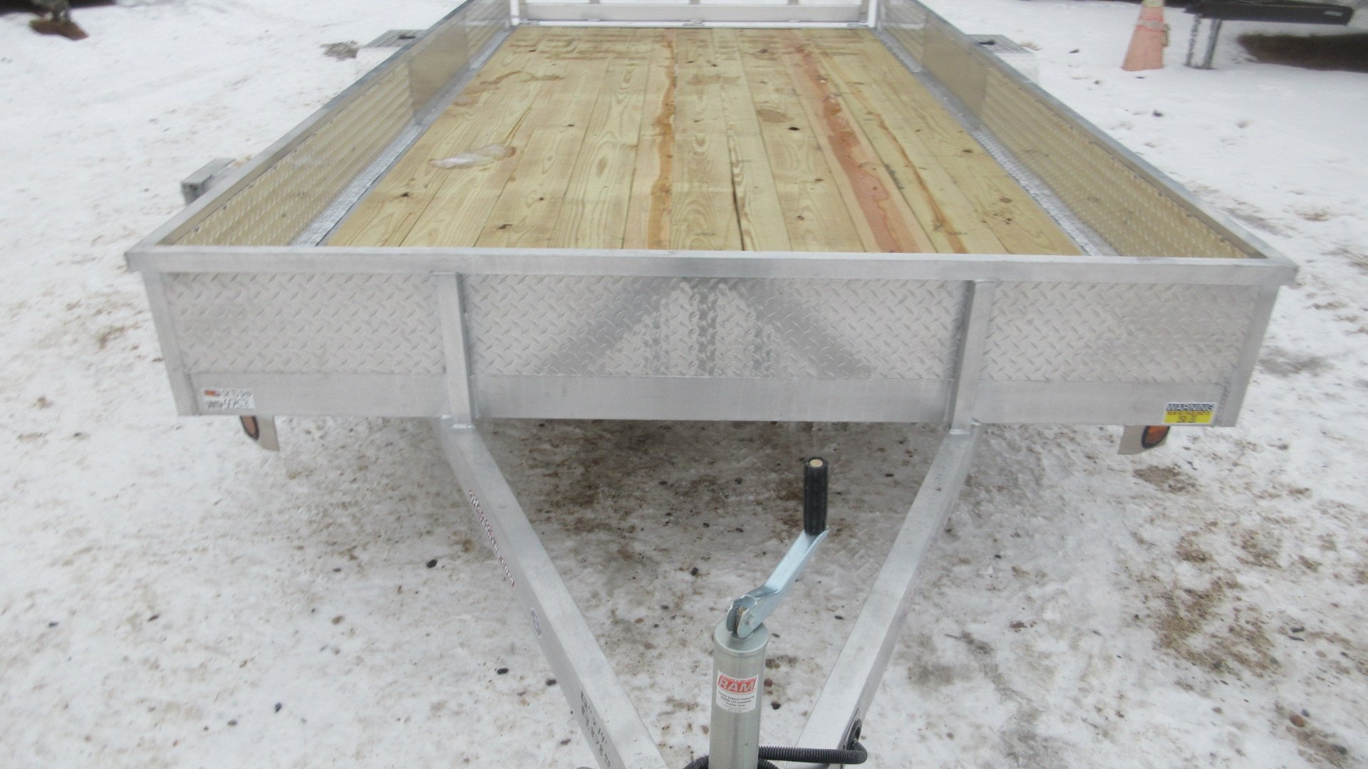 New 2025 Quality Steel and Aluminum Simplicity Utility Trailer