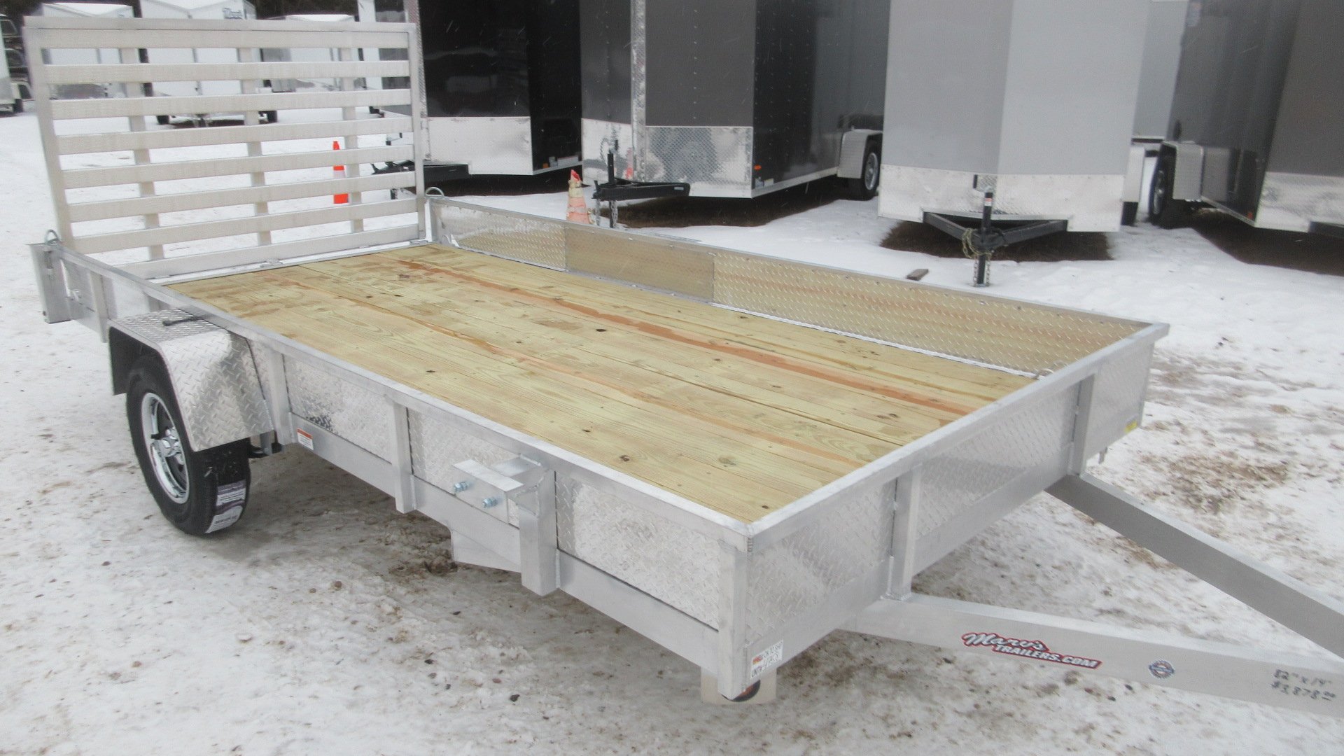 New 2025 Quality Steel and Aluminum Simplicity Utility Trailer