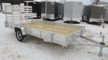 New 2025 Quality Steel and Aluminum Simplicity Utility Trailer