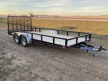 Used 2022 Load Trail 83x18 BP Utility Trailer