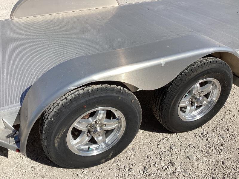 New 2023 Aluma 8216TA-EL-R-RTD Utility Trailer