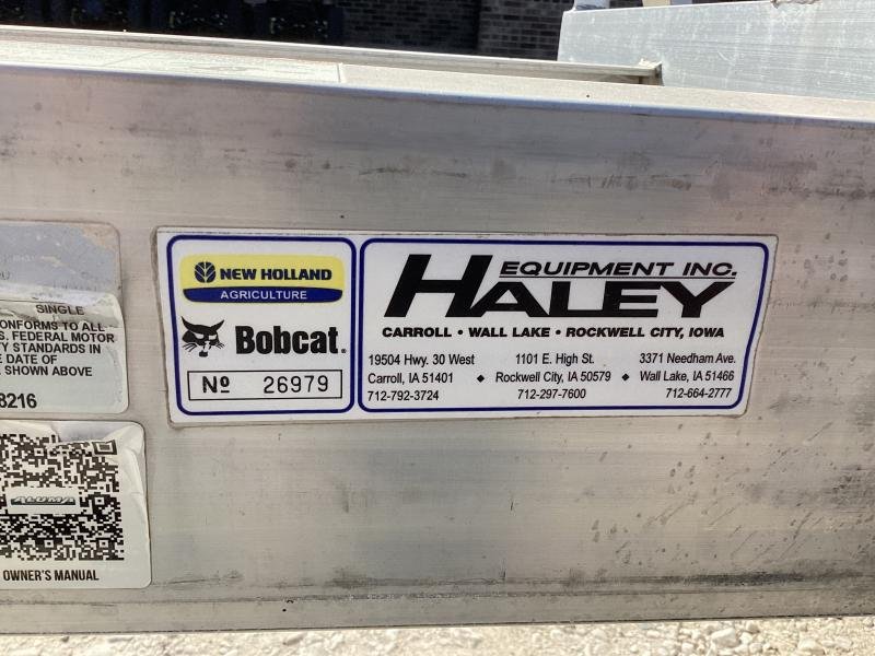 New 2023 Aluma 8216TA-EL-R-RTD Utility Trailer