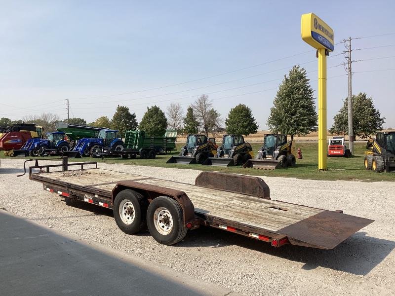 Used 2015 PJ Trailers 24x6 BP Tilt Trailer