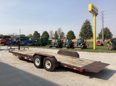 Used 2015 PJ Trailers 24x6 BP Tilt Trailer