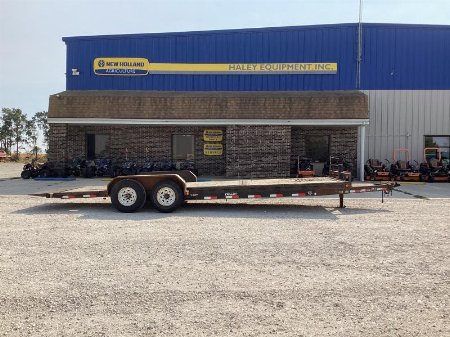 Used 2015 PJ Trailers 24x6 BP Tilt Trailer