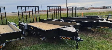 New 2022 Doolittle Trailer Mfg SS77x16 Utility Trailer