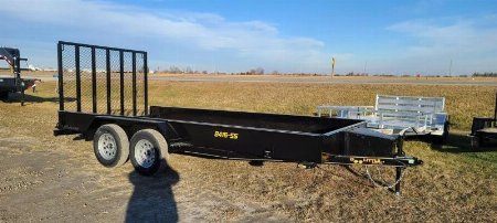 New 2022 Doolittle Trailer Mfg SS84x16 Utility Trailer