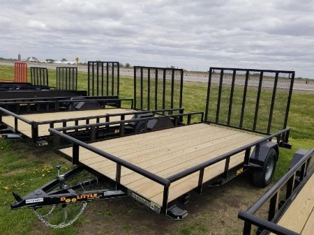 New 2023 Doolittle Trailer Mfg PT84x14 Utility Trailer